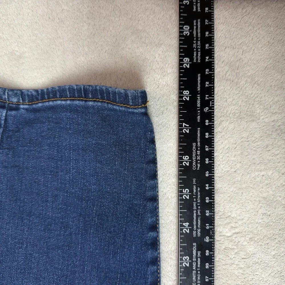 Kut from the Kloth Toothpick Skinny Jeans Dark Wash Denim 16S Short Petite
